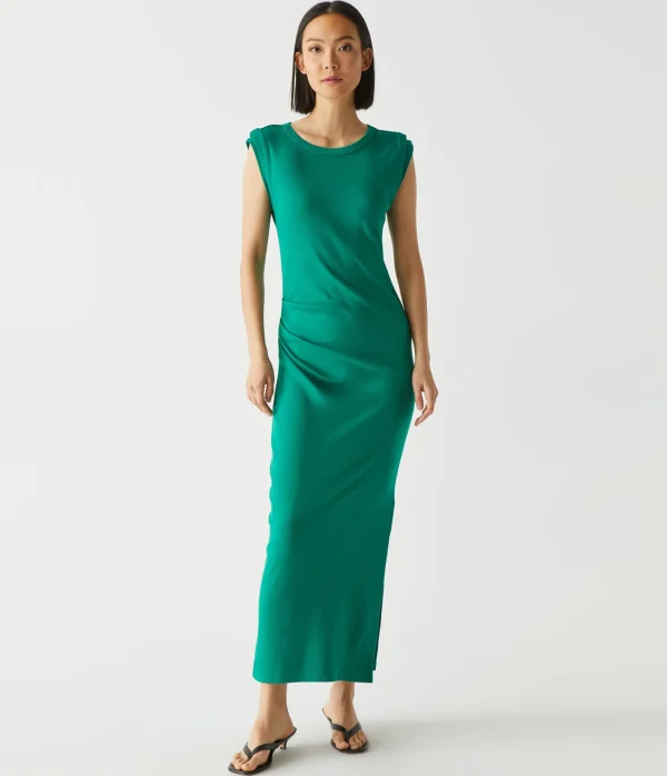 Michael Stars Calliope Power Shoulder Maxi Dress- Dresses | Maxi Dresses