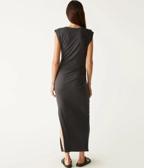 Michael Stars Calliope Power Shoulder Maxi Dress- Dresses | Maxi Dresses