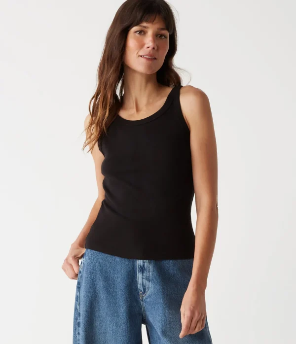 Michael Stars Cassie Tank- Tank Tops | 1x1 Cotton T-Shirts