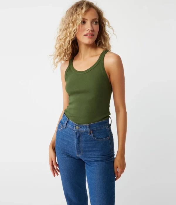 Michael Stars Cassie Tank- Tank Tops | 1x1 Cotton T-Shirts