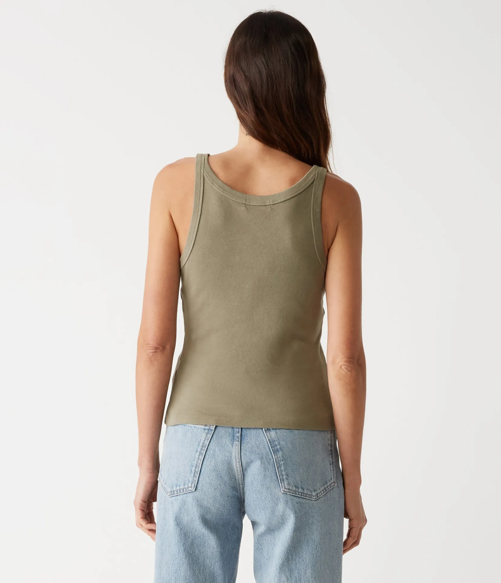 cassie_tank_3.webp Michael Stars Cassie Tank- Tank Tops | 1x1 Cotton T-Shirts