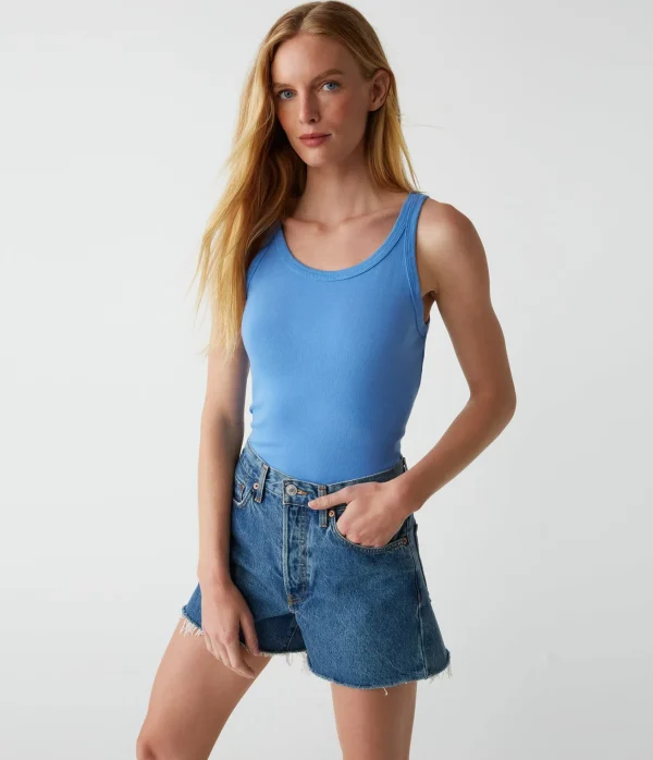 Michael Stars Cassie Tank- Tank Tops | 1x1 Cotton T-Shirts