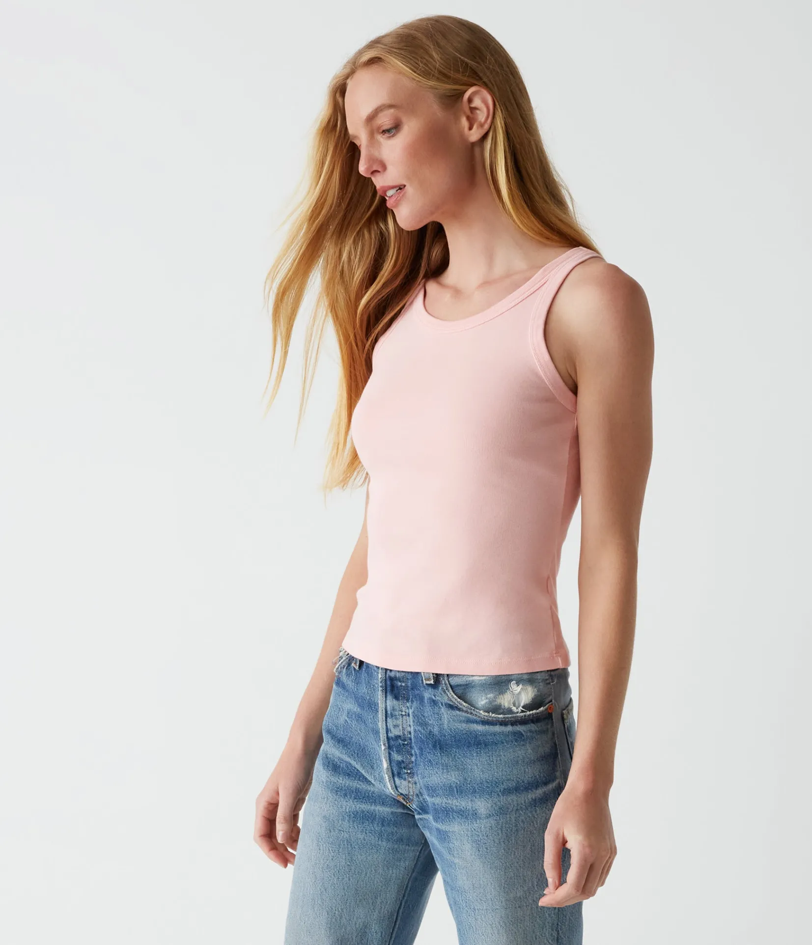 cassie_tank_78.webp Michael Stars Cassie Tank- Tank Tops | 1x1 Cotton T-Shirts
