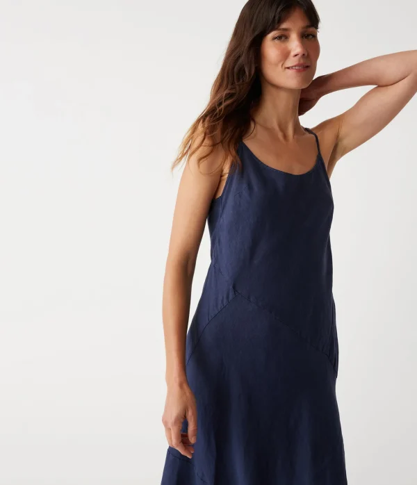 Michael Stars Cecily Patchwork Dress- Dresses | Maxi Dresses