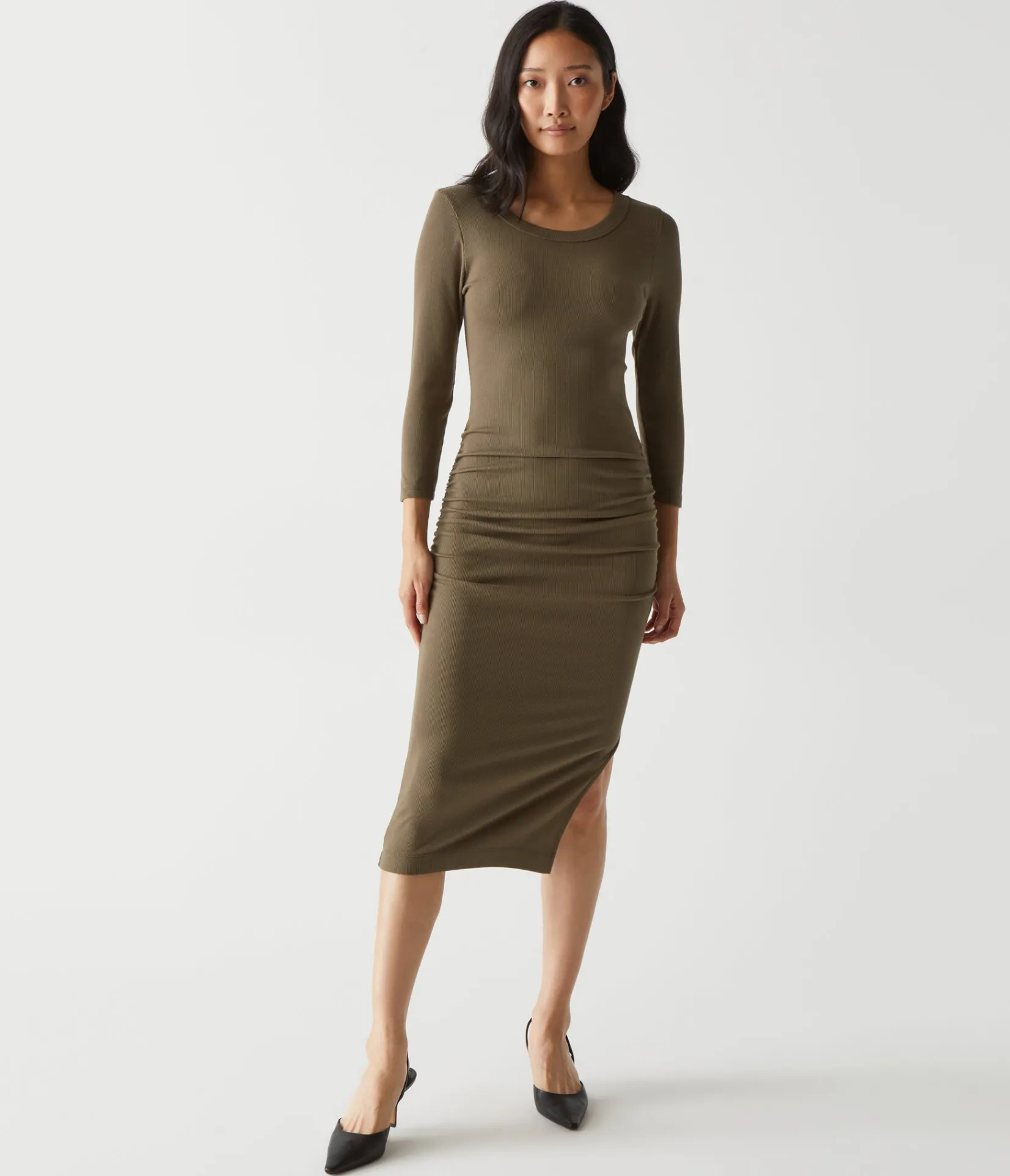 christina_ribbed_midi_dress_10.webp Michael Stars Christina Ribbed Midi Dress- Dresses | Midi Dresses