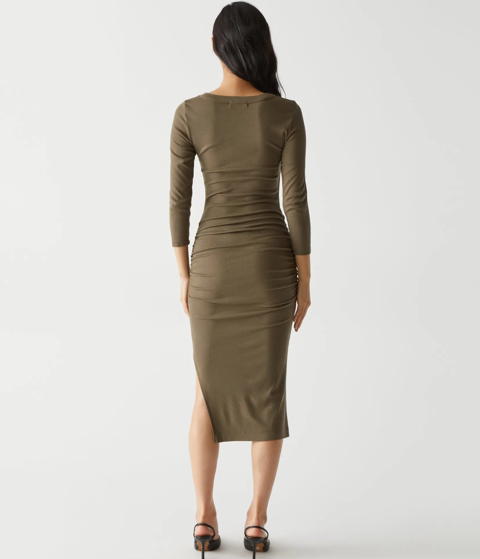 christina_ribbed_midi_dress_12.webp Michael Stars Christina Ribbed Midi Dress- Dresses | Midi Dresses