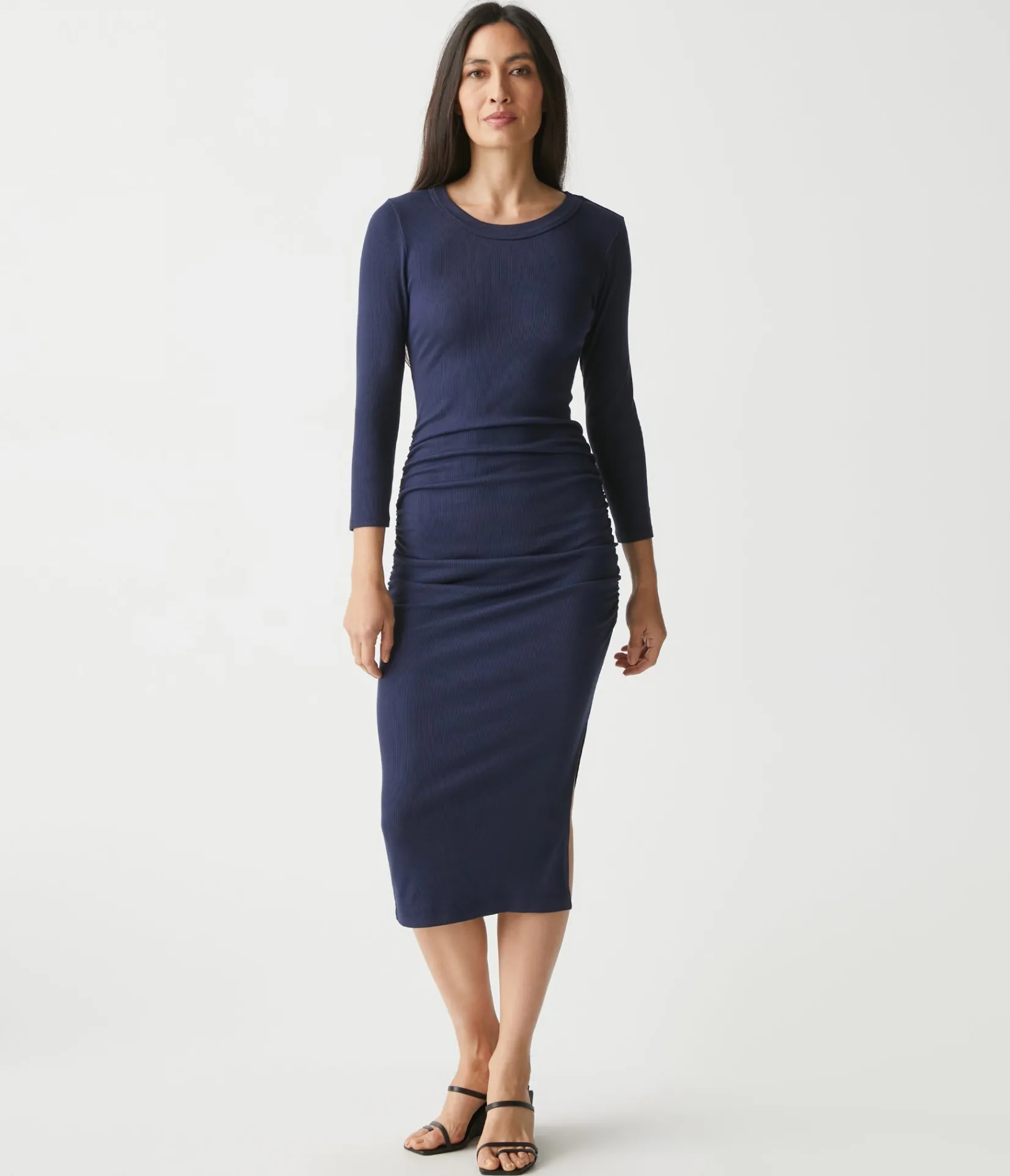 christina_ribbed_midi_dress_4.webp Michael Stars Christina Ribbed Midi Dress- Dresses | Midi Dresses
