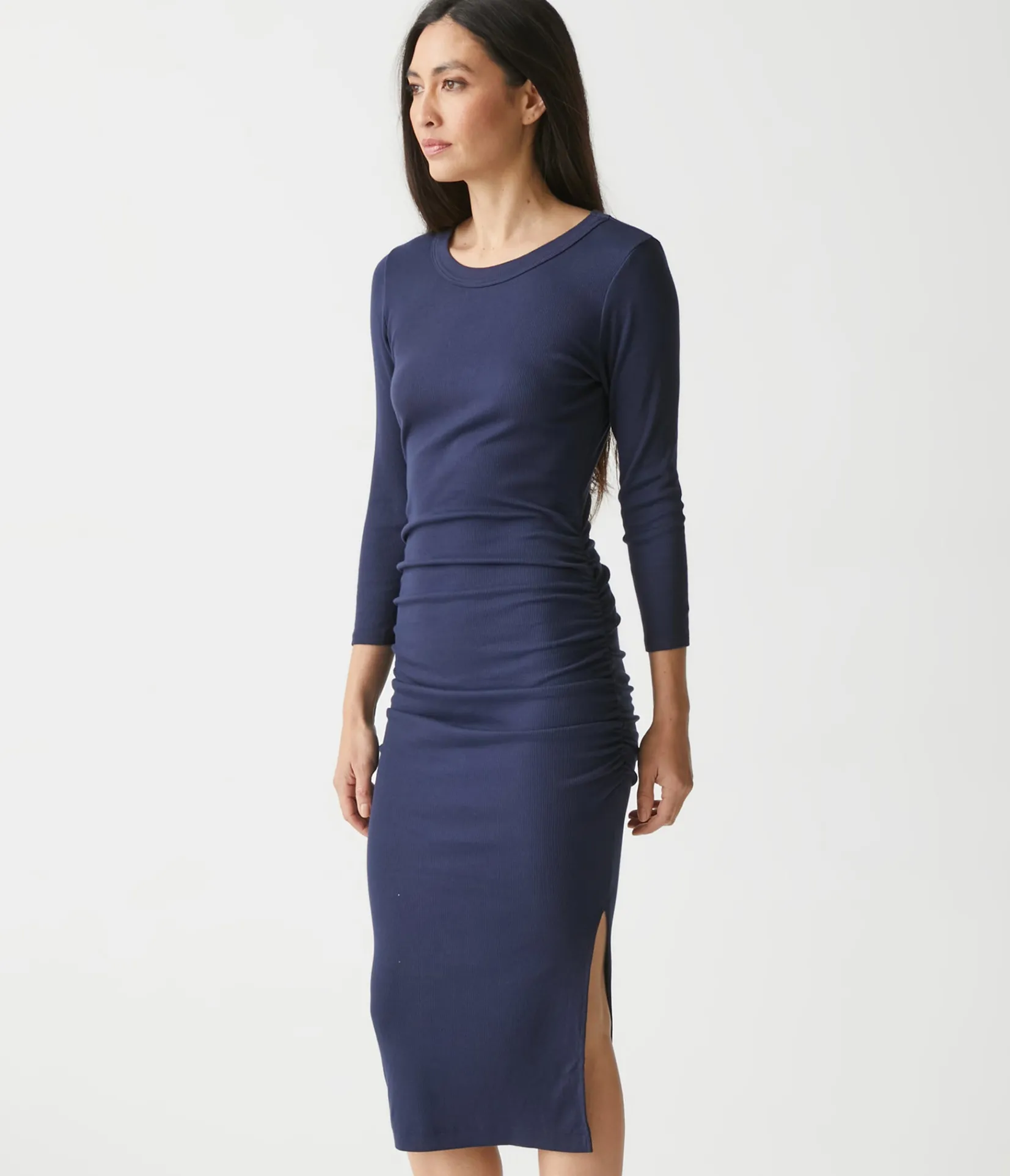 christina_ribbed_midi_dress_5.webp Michael Stars Christina Ribbed Midi Dress- Dresses | Midi Dresses