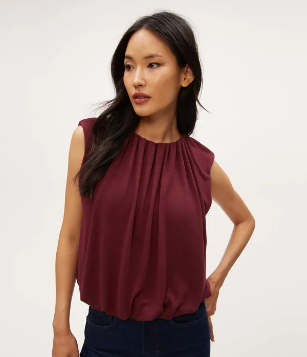 Michael Stars Cindy Bubble Top- Tops, Blouses & Shirts | T-Shirts