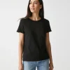 Michael Stars Colleen Crew Neck Tee- T-Shirts