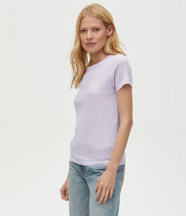 Michael Stars Colleen Crew Neck Tee- T-Shirts