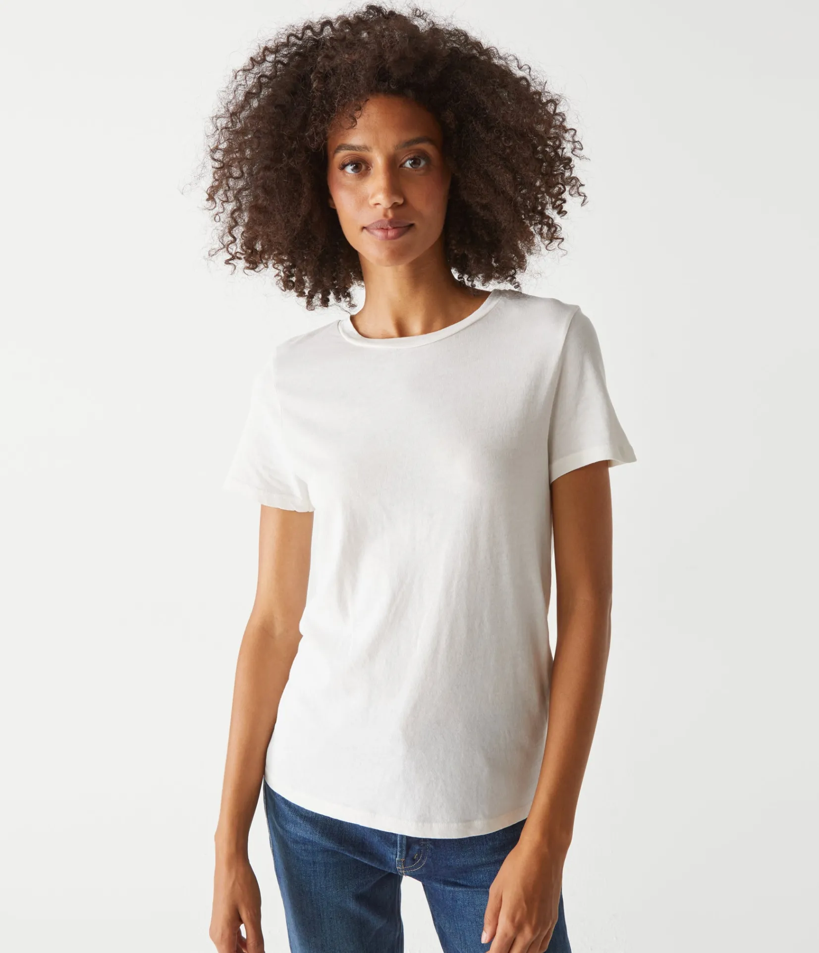 colleen_crew_neck_tee_21.webp Michael Stars Colleen Crew Neck Tee- T-Shirts