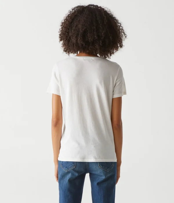 Michael Stars Colleen Crew Neck Tee- T-Shirts