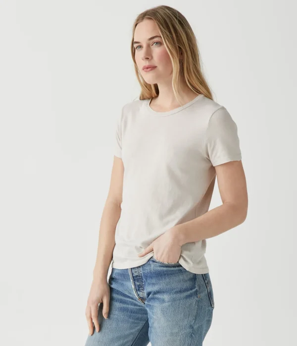 Michael Stars Colleen Crew Neck Tee- T-Shirts