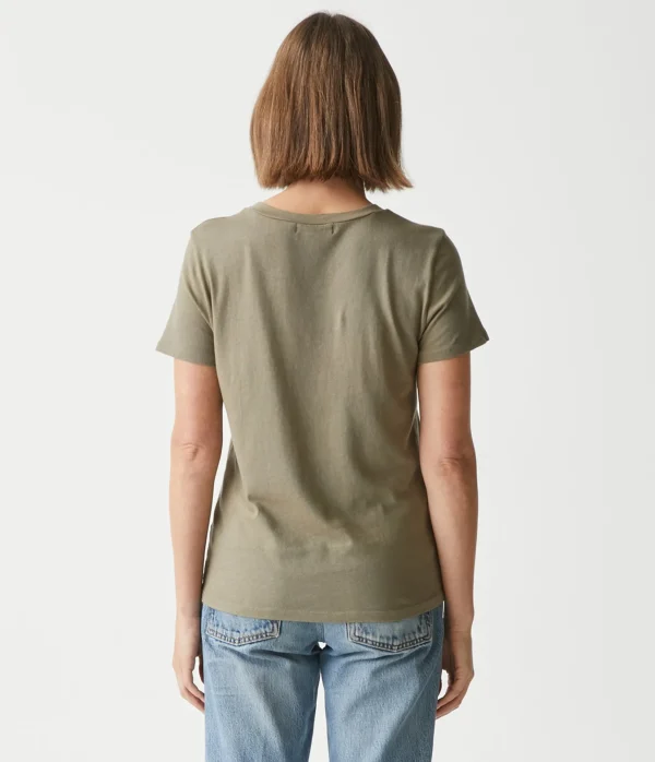 Michael Stars Colleen Crew Neck Tee- T-Shirts