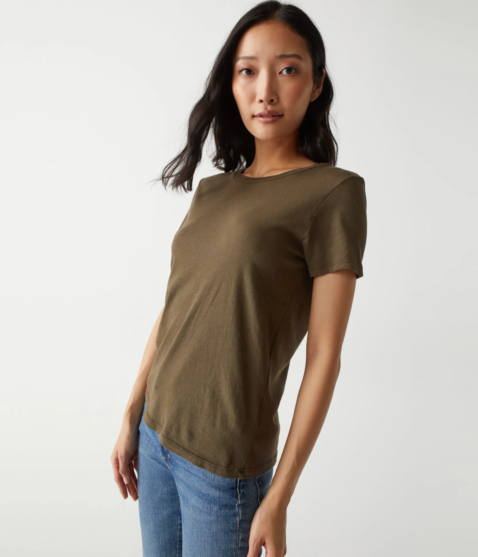 colleen_crew_neck_tee_36.webp Michael Stars Colleen Crew Neck Tee- T-Shirts