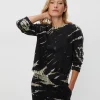 Michael Stars Comet Double Dye Pullover- Loungewear