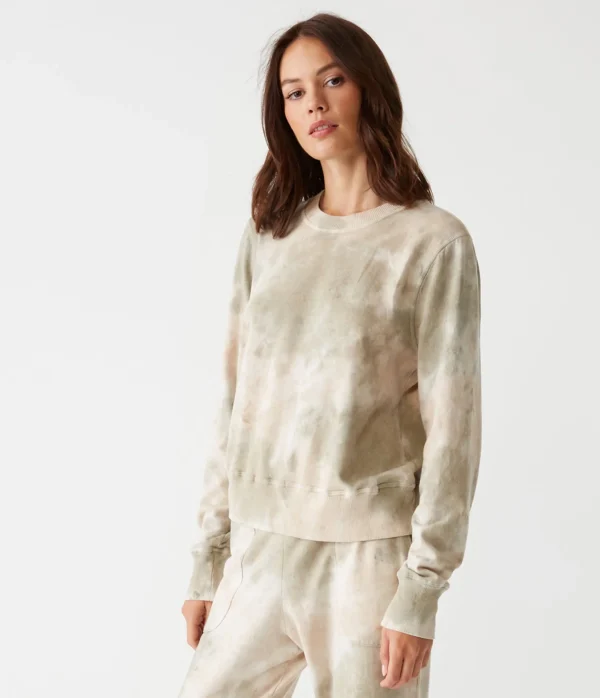 Michael Stars Comet Double Dye Pullover- Loungewear