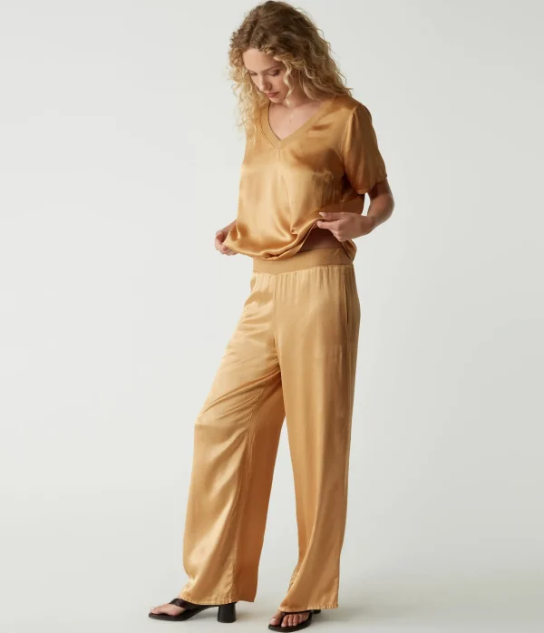Michael Stars Cyrus Satin Pant- Pants, Shorts & Skirts