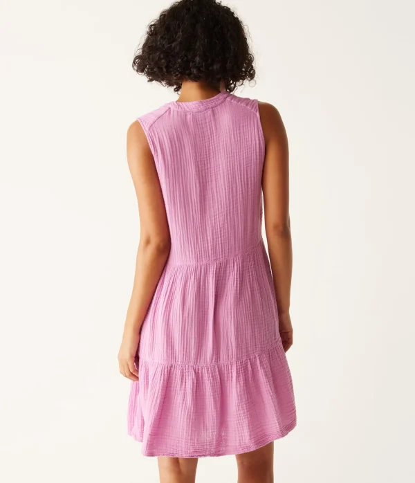 Michael Stars Daisy Gauze Dress- Dresses | Knee Length Dresses