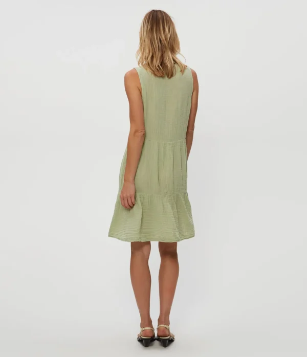 Michael Stars Daisy Gauze Dress- Dresses | Knee Length Dresses