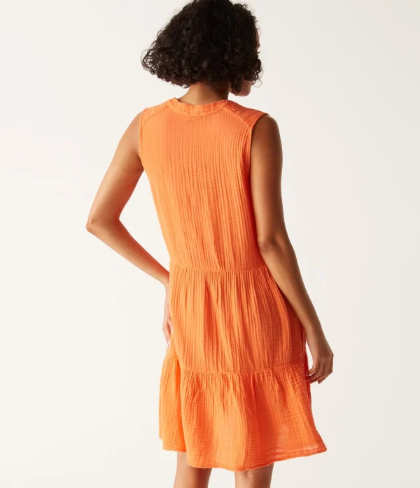 Michael Stars Daisy Gauze Dress- Dresses | Knee Length Dresses