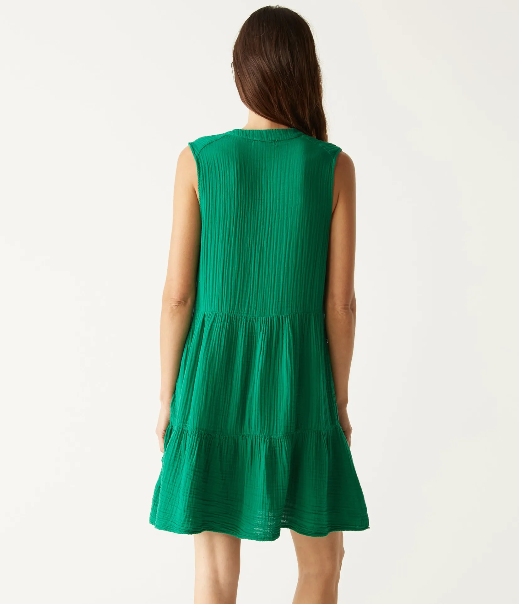 daisy_gauze_dress_60.webp Michael Stars Daisy Gauze Dress- Dresses | Knee Length Dresses