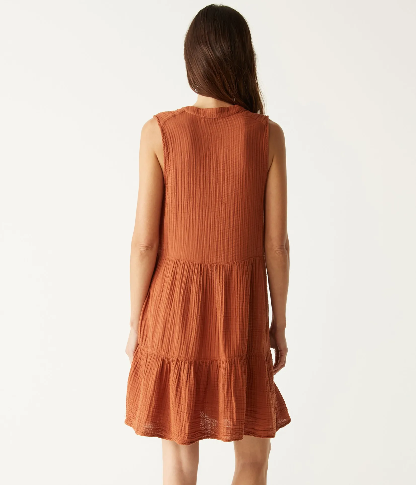 daisy_gauze_dress_64.webp Michael Stars Daisy Gauze Dress- Dresses | Knee Length Dresses