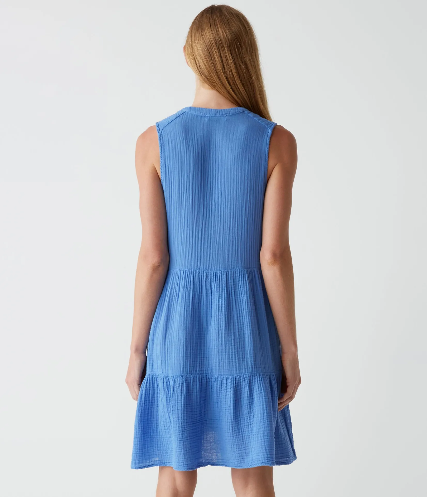 daisy_gauze_dress_92.webp Michael Stars Daisy Gauze Dress- Dresses | Knee Length Dresses