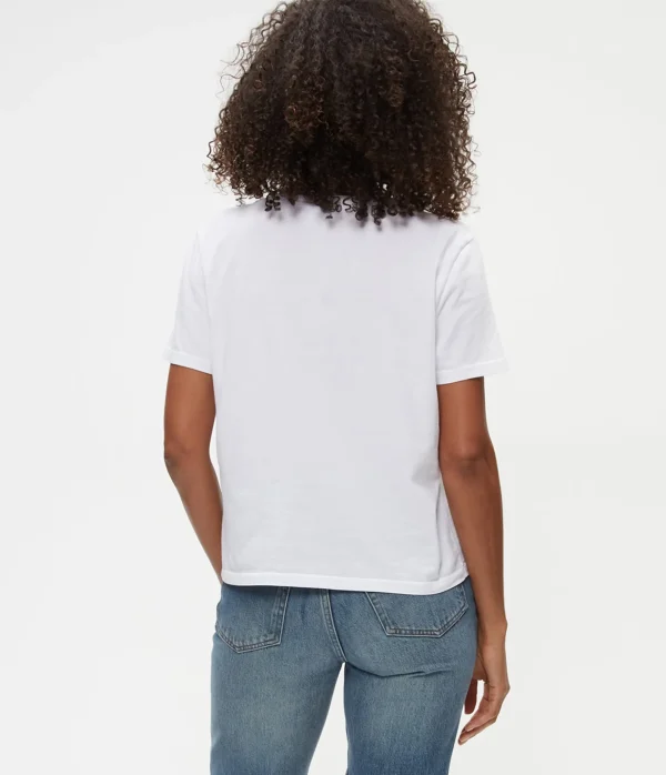 Michael Stars Daria V-Neck Tee- T-Shirts | Daily T-Shirts