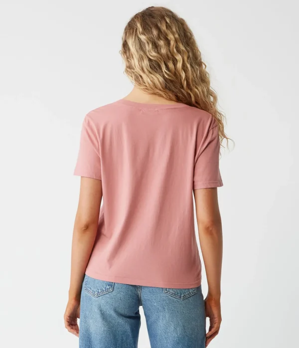 Michael Stars Daria V-Neck Tee- T-Shirts | Daily T-Shirts