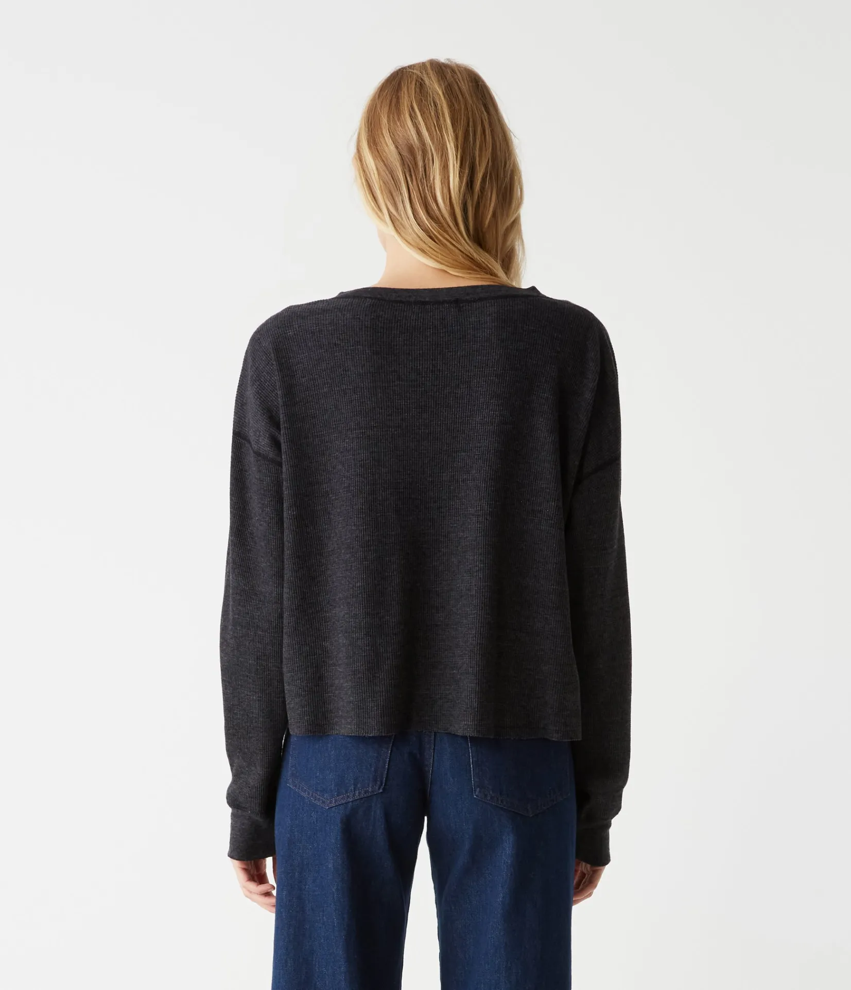 delia_thermal_tee_11.webp Michael Stars Delia Thermal Tee- T-Shirts | Loungewear