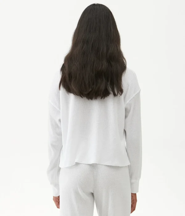 Michael Stars Delia Thermal Tee- T-Shirts | Loungewear