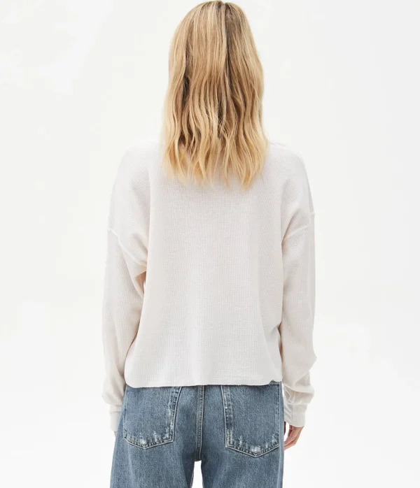 Michael Stars Delia Thermal Tee- T-Shirts | Loungewear