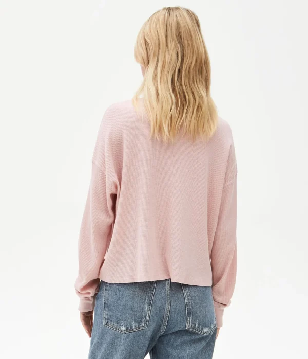 Michael Stars Delia Thermal Tee- T-Shirts | Loungewear