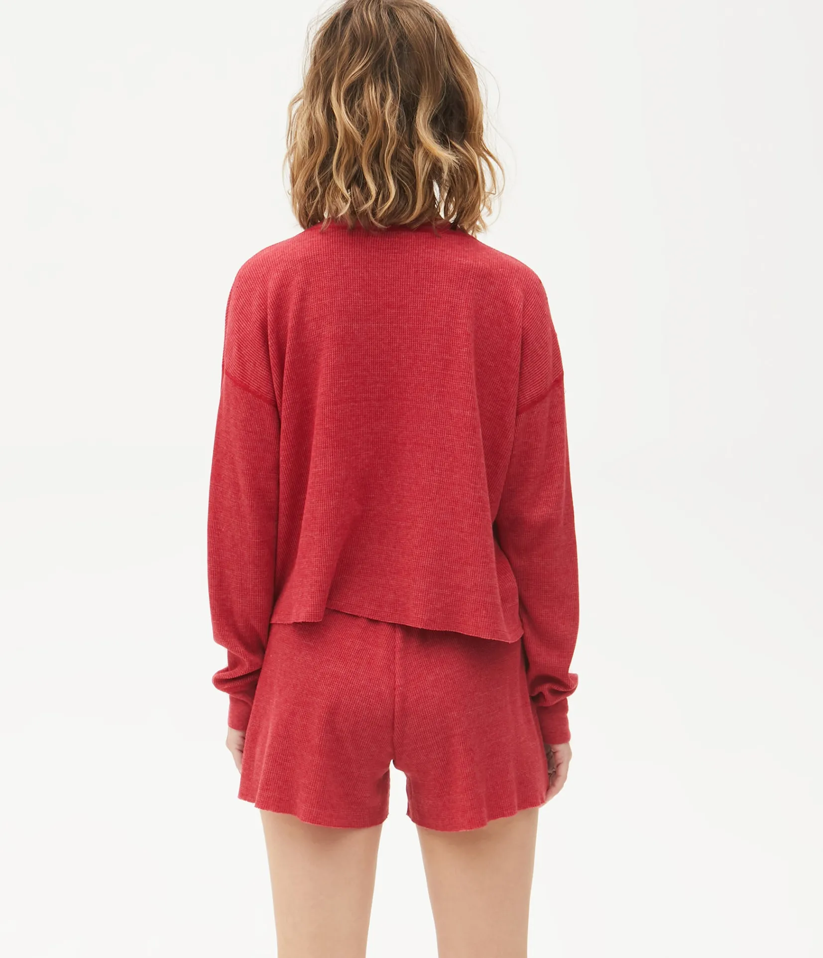 delia_thermal_tee_29.webp Michael Stars Delia Thermal Tee- T-Shirts | Loungewear