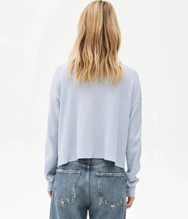 Michael Stars Delia Thermal Tee- T-Shirts | Loungewear