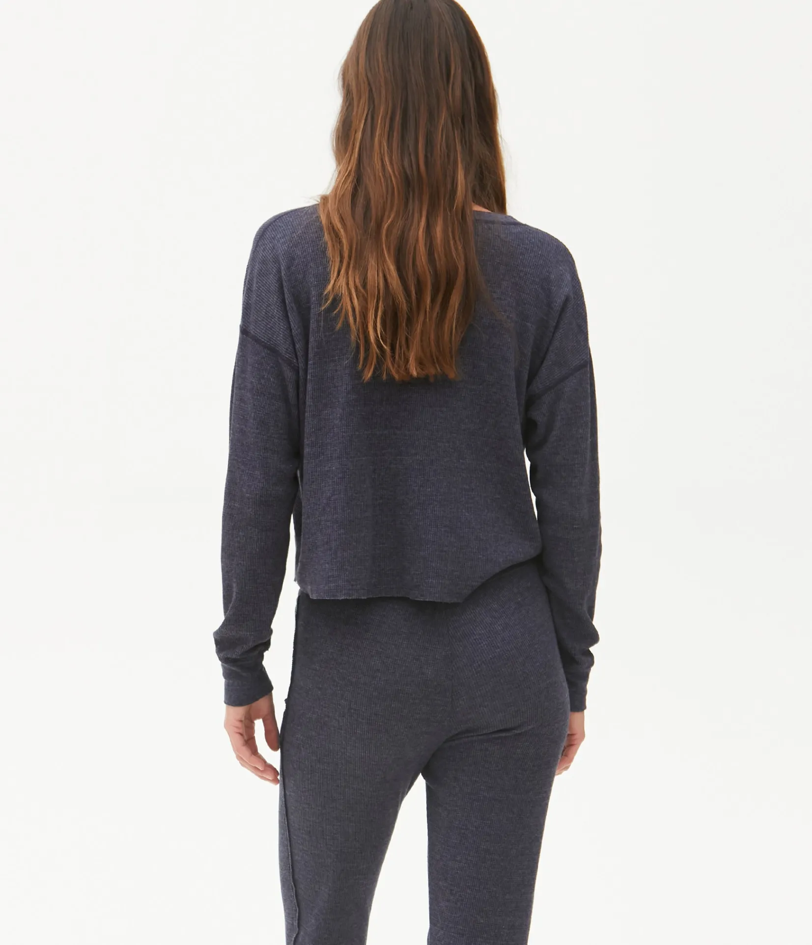 delia_thermal_tee_52.webp Michael Stars Delia Thermal Tee- T-Shirts | Loungewear