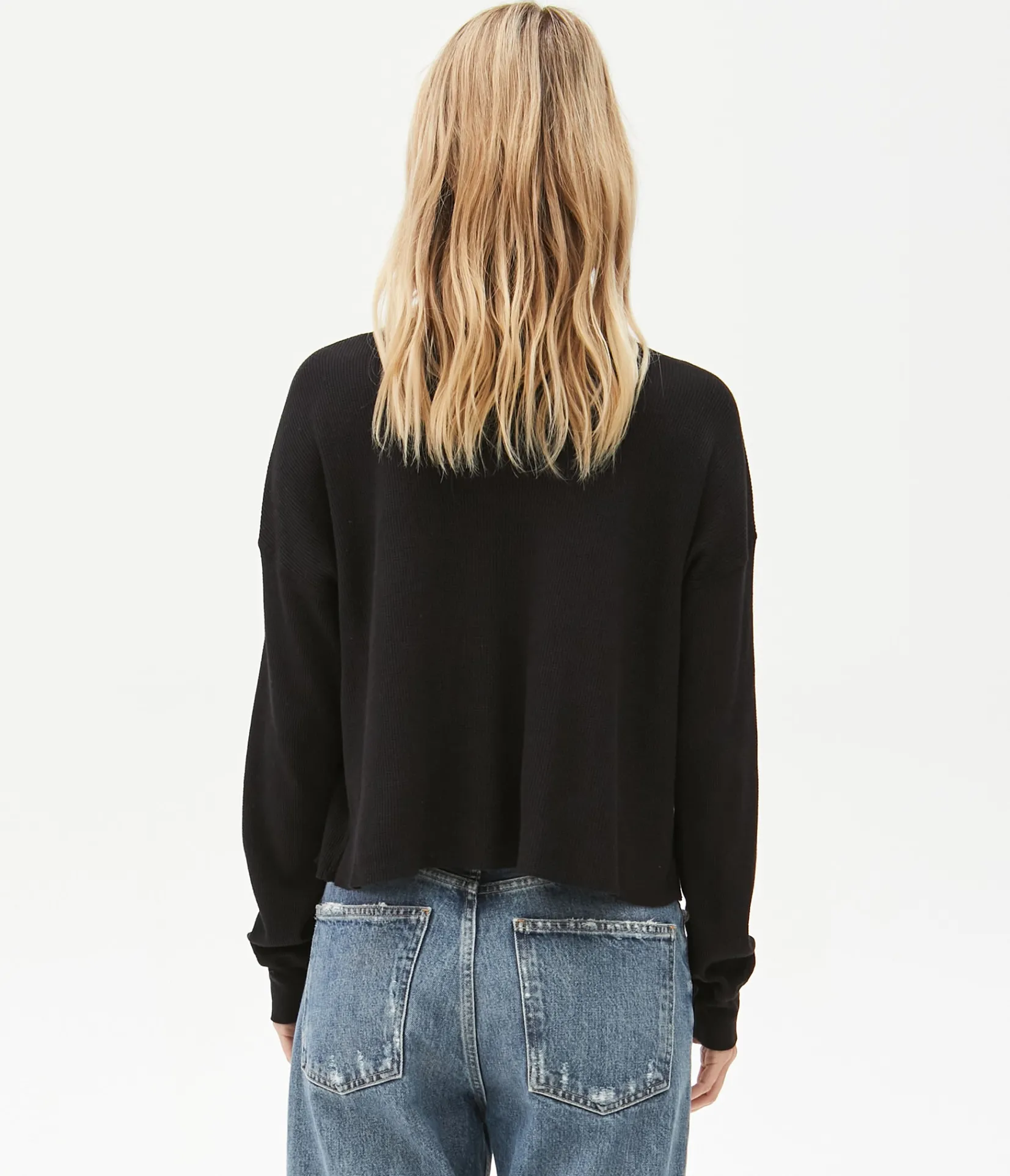 delia_thermal_tee_70.webp Michael Stars Delia Thermal Tee- T-Shirts | Loungewear