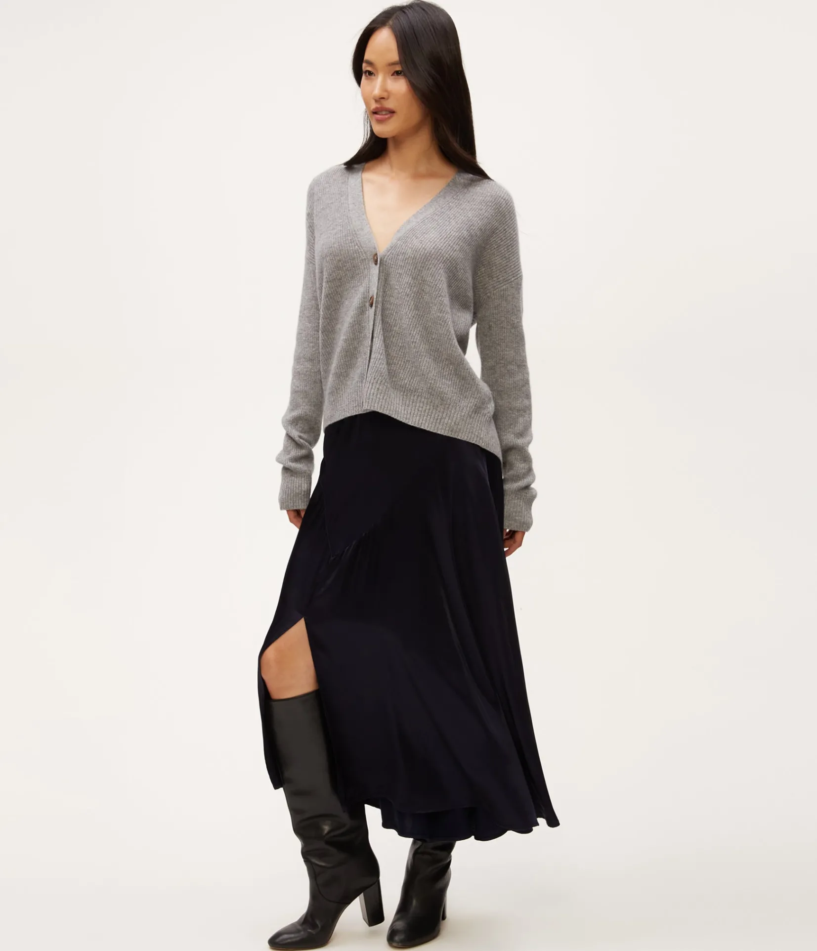 desi_asymmetrical_satin_skirt_11.webp Michael Stars Desi Asymmetrical Satin Skirt- Pants, Shorts & Skirts
