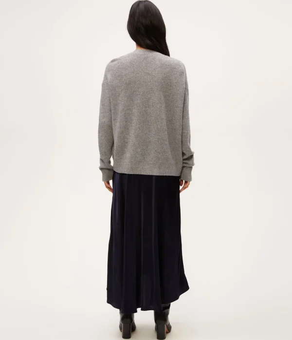 Michael Stars Desi Asymmetrical Satin Skirt- Pants, Shorts & Skirts