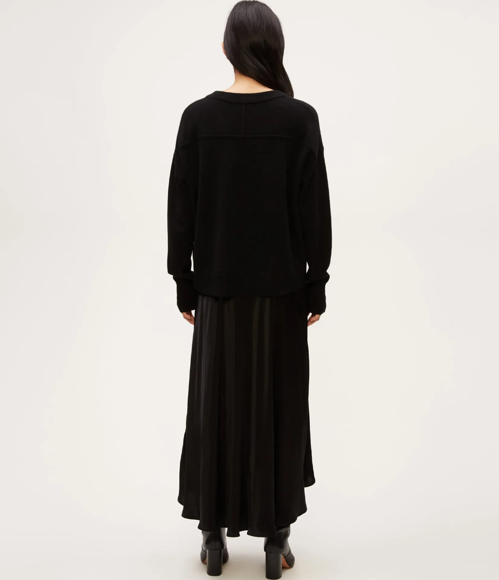 desi_asymmetrical_satin_skirt_6.webp Michael Stars Desi Asymmetrical Satin Skirt- Pants, Shorts & Skirts