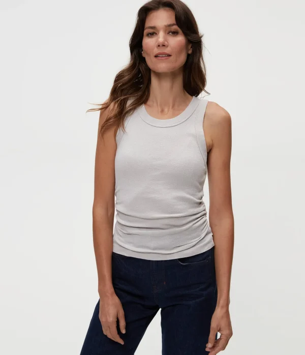 Michael Stars Ella Shine Tank- Tank Tops | Shine T-Shirts