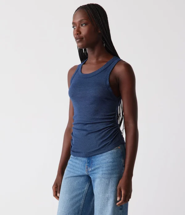 Michael Stars Ella Shine Tank- Tank Tops | Shine T-Shirts