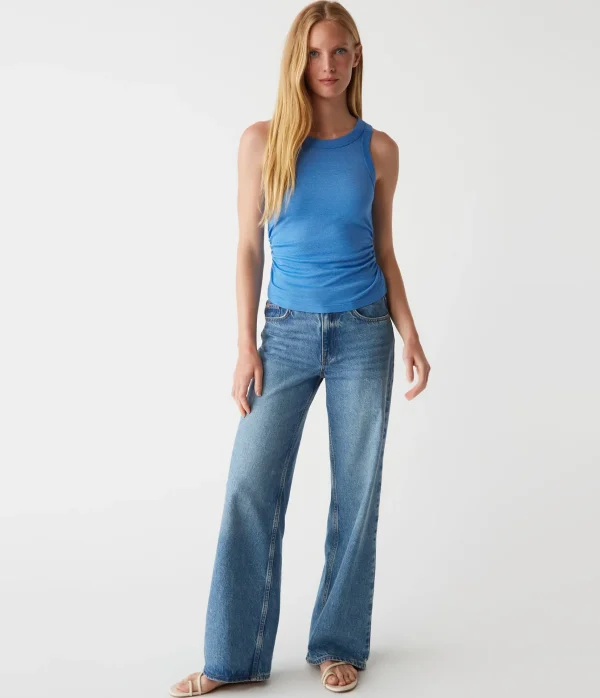 Michael Stars Ella Shine Tank- Tank Tops | Shine T-Shirts