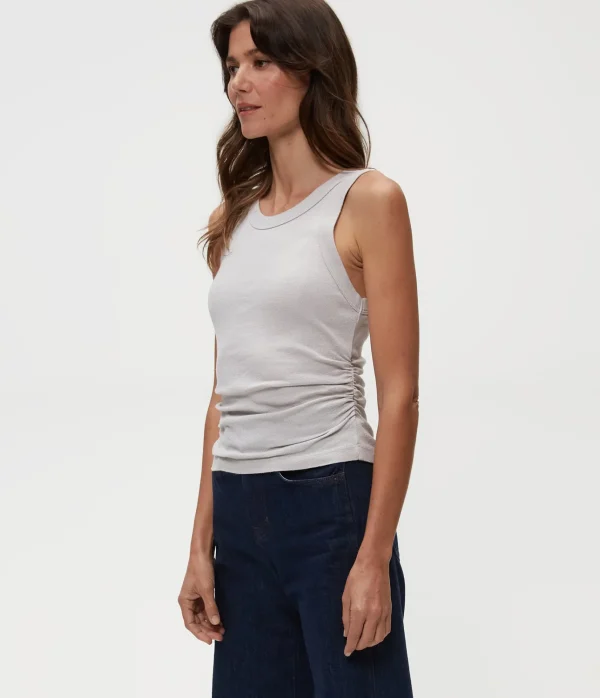 Michael Stars Ella Shine Tank- Tank Tops | Shine T-Shirts