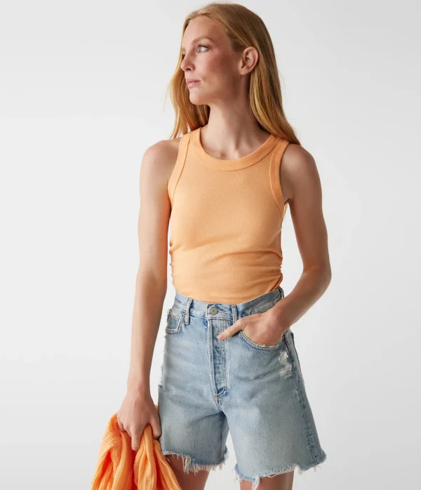 Michael Stars Ella Shine Tank- Tank Tops | Shine T-Shirts