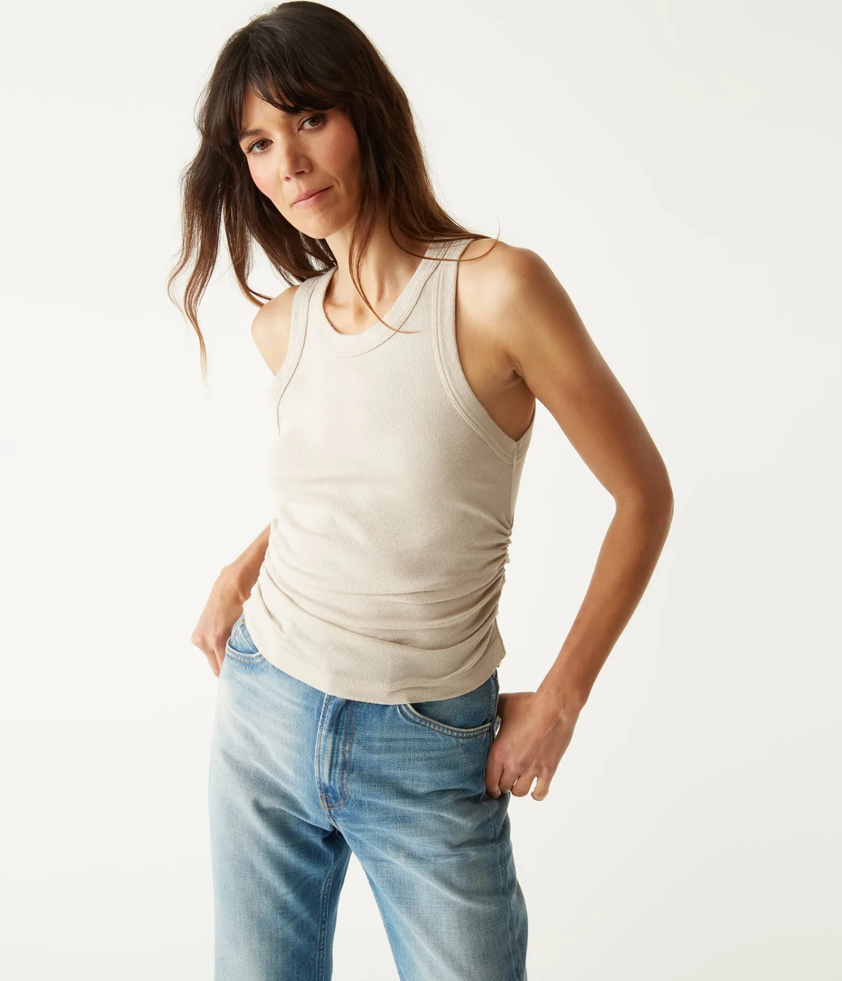 ella_shine_tank_32.webp Michael Stars Ella Shine Tank- Tank Tops | Shine T-Shirts