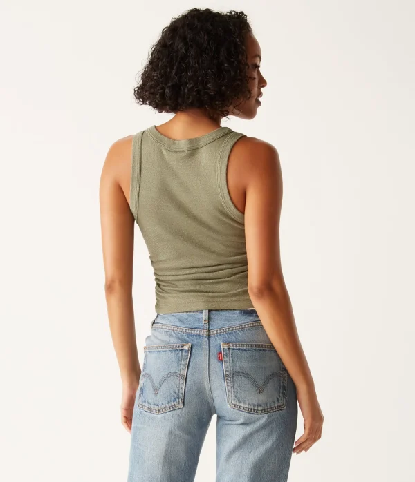 Michael Stars Ella Shine Tank- Tank Tops | Shine T-Shirts