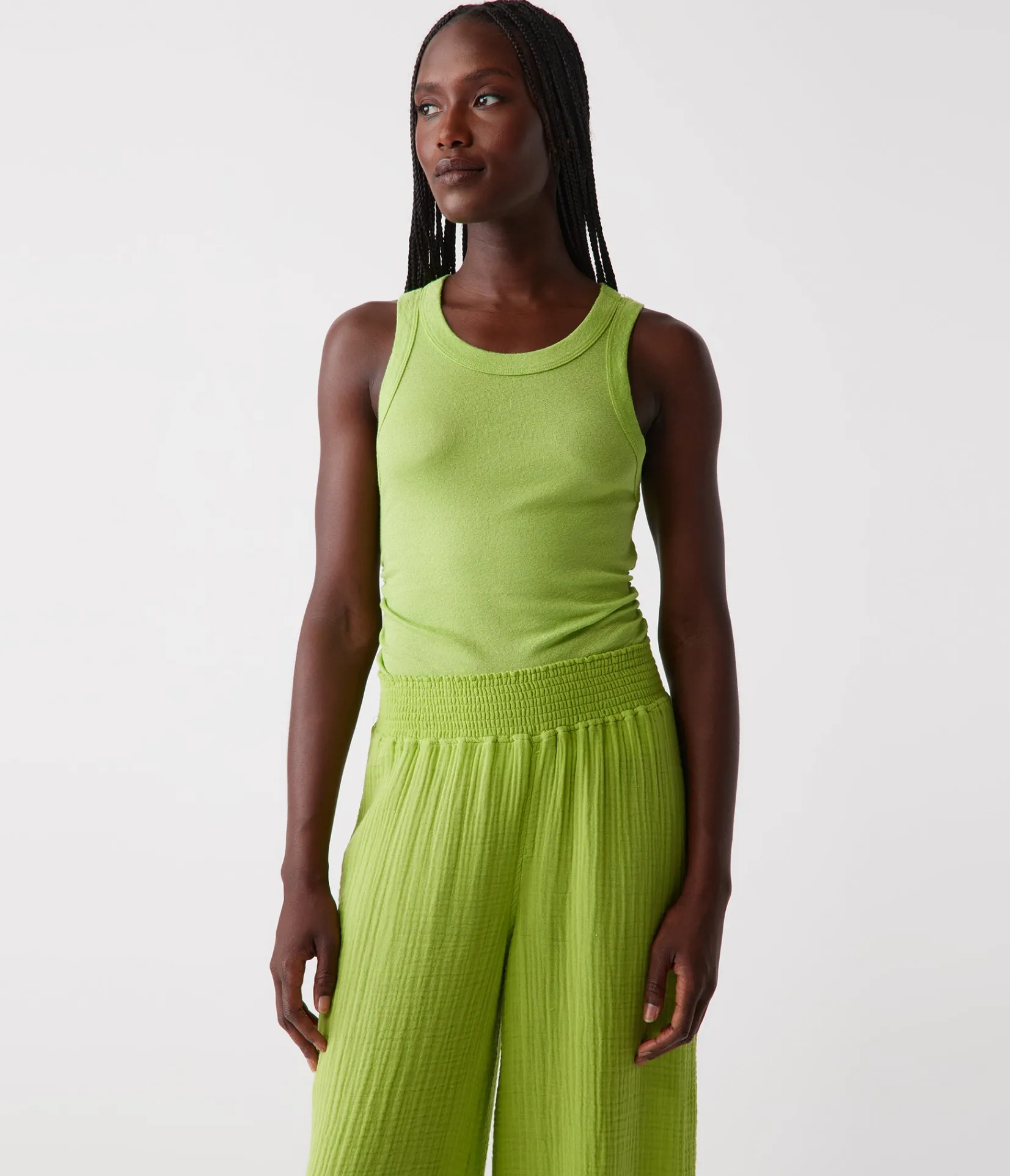 ella_shine_tank_40.webp Michael Stars Ella Shine Tank- Tank Tops | Shine T-Shirts